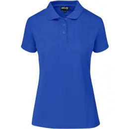 Ladies Distinct Golf Shirt Royal